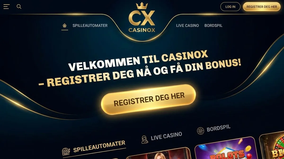 Registrer deg med bonus